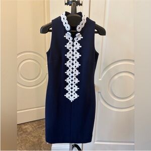 Lilly Pulitzer Navy & White Dress